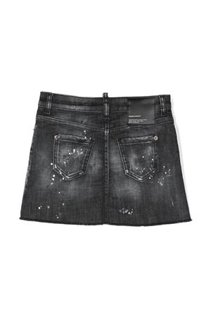 black cotton skirt DSQUARED KIDS | DQ1204D0A5ZDQ02